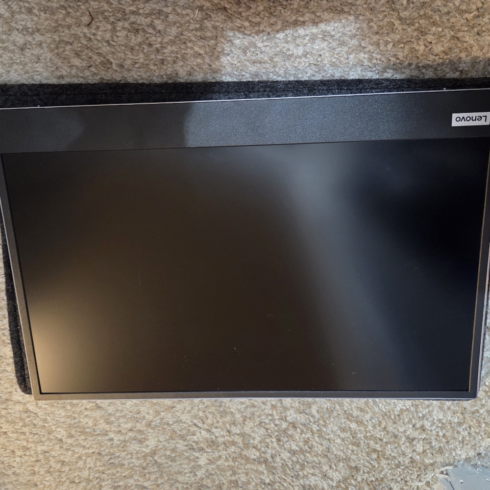 Lenovo L15 15.6-inch IPS FHD 60Hz USB-C Portable Monitor Sleek Black Display